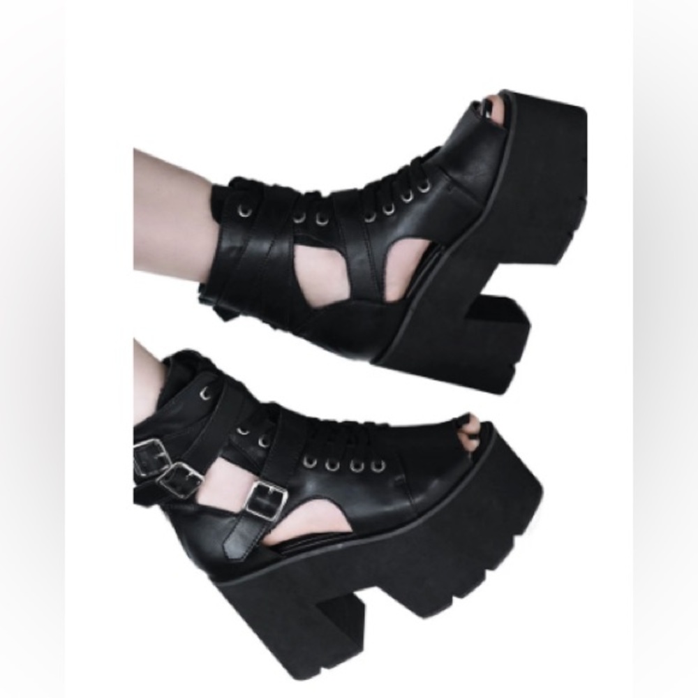 Killstar Platform Charmed Boots - image 1